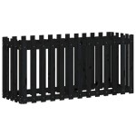 vidaXL Pat înălțat grădină design gard 150x50x70 cm lemn de pin tratat