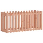 vidaXL Pat înălțat grădină design gard 150x50x70 cm lemn impregnat pin