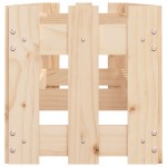 vidaXL Pat înălțat grădină design gard 200x30x30 cm lemn de pin tratat