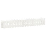 vidaXL Pat înălțat grădină design gard 200x30x30 cm lemn impregnat pin vidaXL Pat înălțat grădină design gard 200x30x30 cm lemn impregnat pin