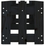 vidaXL Pat înălțat grădină design gard 200x30x30 cm lemn impregnat pin