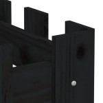 vidaXL Pat înălțat grădină design gard 200x30x30 cm lemn impregnat pin