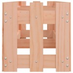vidaXL Pat înălțat grădină cu design gard 200x30x30 cm lemn douglas