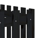 vidaXL Pat înălțat grădină design gard 200x50x50 cm lemn impregnat pin