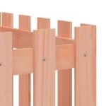 vidaXL Pat înălțat grădină cu design gard 200x50x50 cm lemn douglas