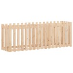 vidaXL Pat înălțat grădină design gard 200x50x70 cm lemn impregnat pin vidaXL Pat înălțat grădină design gard 200x50x70 cm lemn impregnat pin