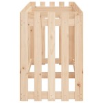 vidaXL Pat înălțat grădină design gard 200x50x70 cm lemn impregnat pin vidaXL Pat înălțat grădină design gard 200x50x70 cm lemn impregnat pin