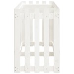 vidaXL Pat înălțat grădină design gard 200x50x70 cm lemn impregnat pin