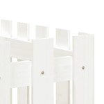 vidaXL Pat înălțat grădină design gard 200x50x70 cm lemn impregnat pin
