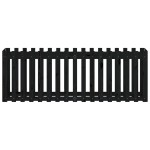 vidaXL Pat înălțat grădină design gard 200x50x70 cm lemn impregnat pin
