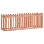 vidaXL Pat înălțat grădină design gard 200x50x70 cm lemn impregnat pin