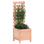 vidaXL Jardinieră grădină cu raft, 39x39,5x114 cm, lemn masiv douglas vidaXL Jardinieră grădină cu raft, 39x39,5x114 cm, lemn masiv douglas