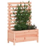 vidaXL Jardinieră grădină cu raft, 79x39,5x114 cm, lemn masiv douglas
