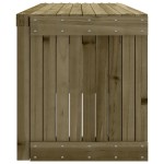 vidaXL Bancă de grădină extensibilă, 212,5x40,5x45 cm, lemn pin tratat vidaXL Bancă de grădină extensibilă, 212,5x40,5x45 cm, lemn pin tratat
