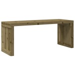 vidaXL Bancă de grădină extensibilă, 212,5x40,5x45 cm, lemn pin tratat vidaXL Bancă de grădină extensibilă, 212,5x40,5x45 cm, lemn pin tratat