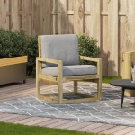 vidaXL Scaune de grădină, 57,5x63x76 cm, lemn de pin impregnat vidaXL Scaune de grădină, 57,5x63x76 cm, lemn de pin impregnat