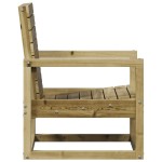 vidaXL Set mobilier de grădină, 3 piese, lemn de pin impregnat vidaXL Set mobilier de grădină, 3 piese, lemn de pin impregnat