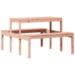 vidaXL Masă de picnic, 110x134x75 cm, lemn masiv douglas vidaXL Masă de picnic, 110x134x75 cm, lemn masiv douglas