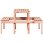vidaXL Masă de picnic, 110x134x75 cm, lemn masiv douglas vidaXL Masă de picnic, 110x134x75 cm, lemn masiv douglas