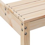 vidaXL Masă de picnic, 160x134x75 cm, lemn masiv de pin
