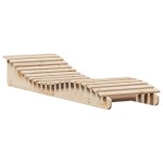 vidaXL Șezlonguri, 2 buc., 205x60x31,5 cm, lemn masiv pin