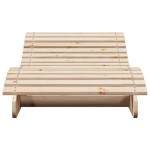 vidaXL Șezlong, 205x70x31,5 cm, lemn masiv de pin