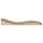 vidaXL Șezlong, 205x70x31,5 cm, lemn masiv de pin