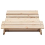 vidaXL Șezlong, 205x80x31,5 cm, lemn masiv de pin