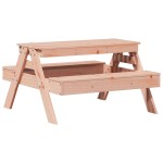 vidaXL Masă de picnic pentru copii, 88x97x52 cm, lemn masiv douglas