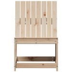 vidaXL Scaun de grădină, 50,5x55x77 cm, lemn masiv de pin vidaXL Scaun de grădină, 50,5x55x77 cm, lemn masiv de pin