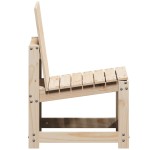 vidaXL Scaun de grădină, 50,5x55x77 cm, lemn masiv de pin vidaXL Scaun de grădină, 50,5x55x77 cm, lemn masiv de pin