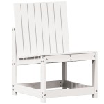 vidaXL Scaun de grădină, alb, 50,5x55x77 cm, lemn masiv de pin vidaXL Scaun de grădină, alb, 50,5x55x77 cm, lemn masiv de pin