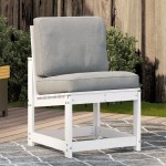 vidaXL Scaun de grădină, alb, 50,5x55x77 cm, lemn masiv de pin vidaXL Scaun de grădină, alb, 50,5x55x77 cm, lemn masiv de pin