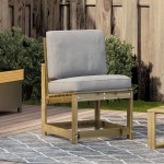vidaXL Scaune de grădină, 50,5x55x77 cm, lemn de pin impregnat vidaXL Scaune de grădină, 50,5x55x77 cm, lemn de pin impregnat