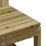 vidaXL Scaune de grădină, 50,5x55x77 cm, lemn de pin impregnat vidaXL Scaune de grădină, 50,5x55x77 cm, lemn de pin impregnat