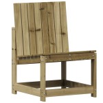 vidaXL Set mobilier de grădină, 3 piese, lemn de pin impregnat