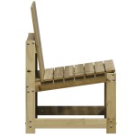 vidaXL Set mobilier de grădină, 3 piese, lemn de pin impregnat