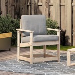 vidaXL Scaun de grădină, 62x56x77 cm, lemn masiv de pin vidaXL Scaun de grădină, 62x56x77 cm, lemn masiv de pin