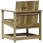vidaXL Set mobilier de grădină, 3 piese, lemn de pin impregnat