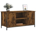 vidaXL Comodă TV, stejar fumuriu, 100x40x50 cm, lemn prelucrat vidaXL Comodă TV, stejar fumuriu, 100x40x50 cm, lemn prelucrat