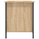 vidaXL Comodă TV, stejar sonoma, 80x40x50 cm, lemn prelucrat