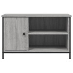 vidaXL Comodă TV, gri sonoma, 80x40x50 cm, lemn compozit vidaXL Comodă TV, gri sonoma, 80x40x50 cm, lemn compozit