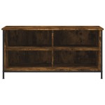 vidaXL Comodă TV, stejar fumuriu, 100x40x50 cm, lemn prelucrat vidaXL Comodă TV, stejar fumuriu, 100x40x50 cm, lemn prelucrat