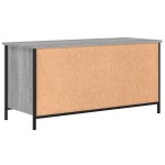 vidaXL Comodă TV, gri sonoma, 100x40x50 cm, lemn prelucrat vidaXL Comodă TV, gri sonoma, 100x40x50 cm, lemn prelucrat