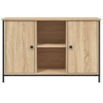 vidaXL Comodă TV, stejar sonoma, 100x35x65 cm, lemn compozit vidaXL Comodă TV, stejar sonoma, 100x35x65 cm, lemn compozit