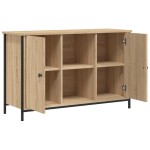 vidaXL Comodă TV, stejar sonoma, 100x35x65 cm, lemn compozit vidaXL Comodă TV, stejar sonoma, 100x35x65 cm, lemn compozit
