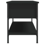 vidaXL Dulap TV, negru, 100x35x45 cm, lemn prelucrat