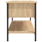 vidaXL Comodă TV, stejar sonoma, 100x35x45 cm, lemn prelucrat vidaXL Comodă TV, stejar sonoma, 100x35x45 cm, lemn prelucrat