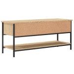 vidaXL Comodă TV, stejar sonoma, 100x35x45 cm, lemn prelucrat vidaXL Comodă TV, stejar sonoma, 100x35x45 cm, lemn prelucrat