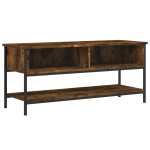 vidaXL Dulap TV, stejar afumat, 100x35x45 cm, lemn prelucrat vidaXL Dulap TV, stejar afumat, 100x35x45 cm, lemn prelucrat